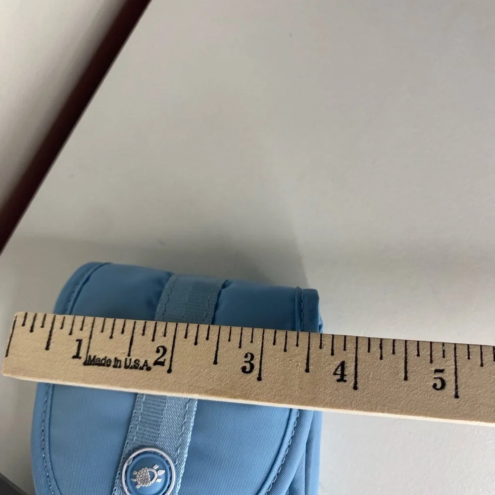 NEW Pacsafe Light Blue Travel Pouch‎ Vacation Wallet